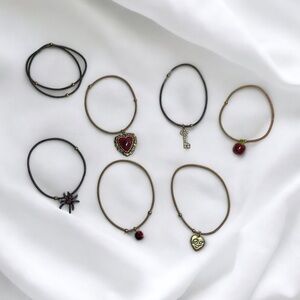 Betsey Johnson Stretchy Charm Bracelets